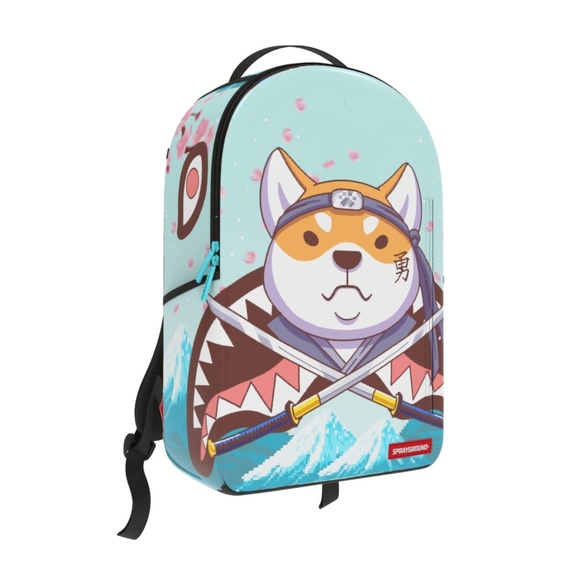 Sprayground Shiba Inu Ninja Day Dlsxr Backpack Size OS - Picture 1 of 4